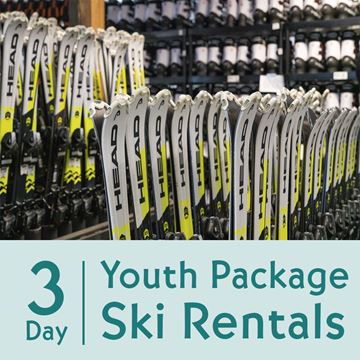 3 Day Youth Ski Rental Package