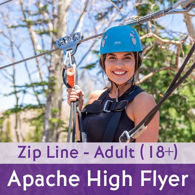 Apache High Flyer Zip Line - Adult (18+)
