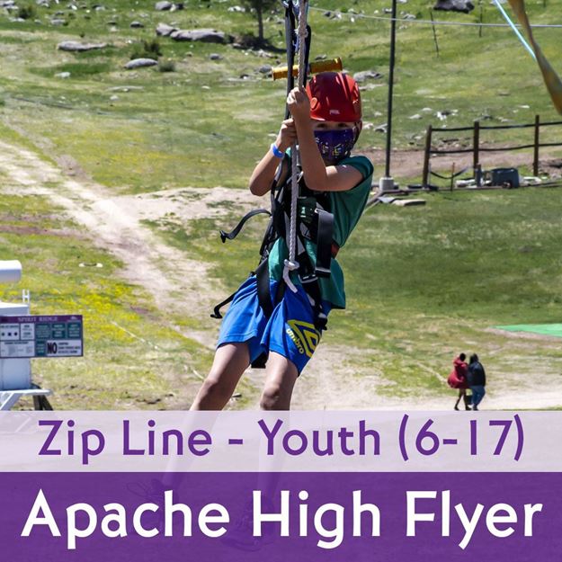 Apache High Flyer Zip Line - Youth (6-17)