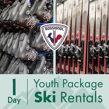 1 Day Youth Ski Rental Package