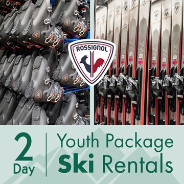2 Day Youth Ski Rental Package