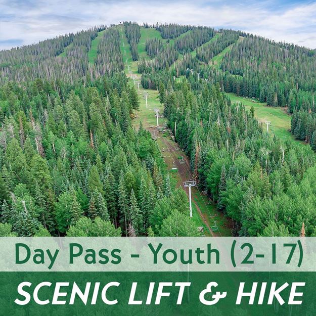 Scenic Lift Ride and Hiking - Youth (2-17) Day Pass