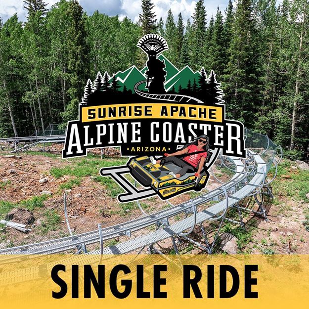 Single Ride on the Sunrise Apache Alpine Coaster