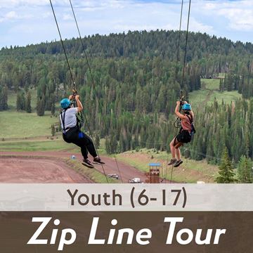 Zip Line Tour - Youth (6-17)