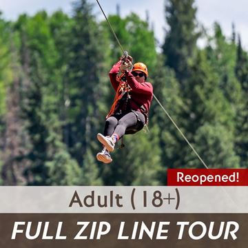 Full Zip Line Tour - Adult (18+)