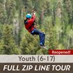 Full Zip Line Tour - Youth (6-17)