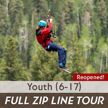 Full Zip Line Tour - Youth (6-17)