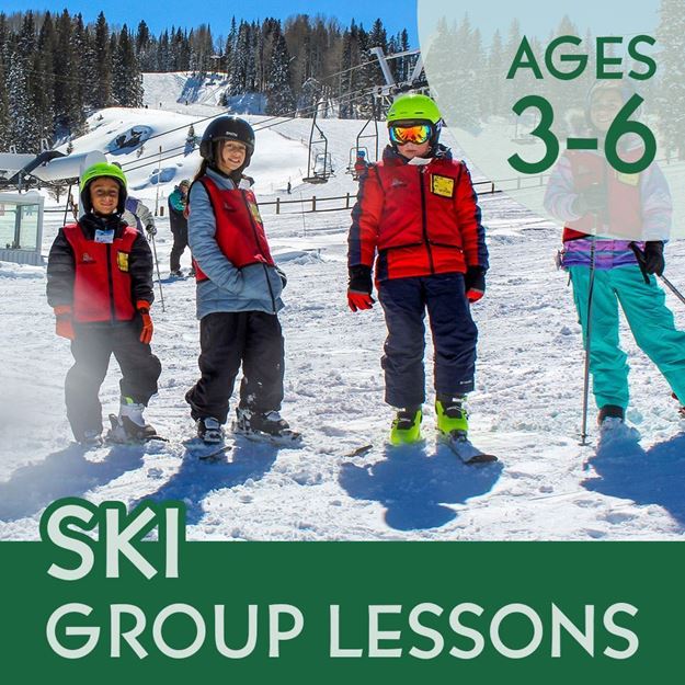 Picture of (Ages 3-6) Group Ski Lesson, Lift and Rental Package